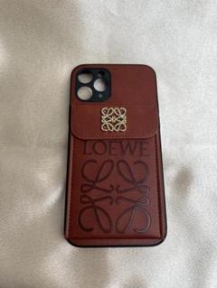 m*0様 LOEWE バーガンディ レザー スマホケース iPhone12 pr m*0様 LOEWE バーガンディ レザー スマホケース iPhone12 pr