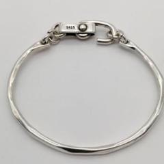 新品！シルバー 925 バングル メンズ レディース 銀 ブレスレット 純銀