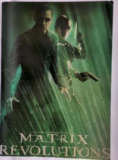 MATRIX REVOLUTIONS　映画パンフレット MATRIX REVOLUTIONS 映画パンフレット