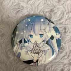 雪ミク　缶バッジ　すなめりドリル