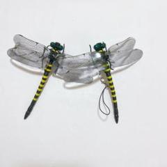 2匹セット 虫除け トンボ 玄関 屋外屋内 虫除け対策 オニヤンマ
