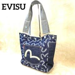 エヴィス トートバック EVISU ショルダーバッグ EVISU エヴィス カバン トートバッグ 鞄 TOWERTAN2 TOTE SMALL