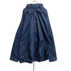 ソールズウィンド　メンズパーカー　黒　XL　フード収納可能　風よけ【2557】