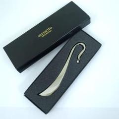 ＊未使用＊MIKIMOTO オリジナルブックマーカー 新品未使用】MIKIMOTO ミキモト ブックマーク しおり (ゴールド