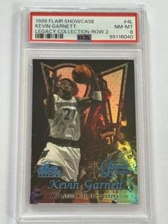 PSA 8 1998 FLAIR SHOWCASE KEVIN GARNETT