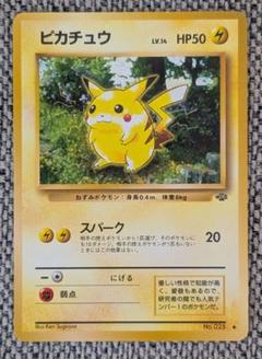 PSA9 ピカチュウ ポケモンジャングル 旧裏面 1997 鑑定品 025 PSA9 ピカチュウ ポケモンジャングル 旧裏面 1997 鑑定品 025