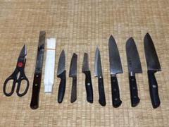 包丁3点まとめ売り 楽天市場】ちょっと贅沢な 包丁専門店 の「 堺職人手造り3本