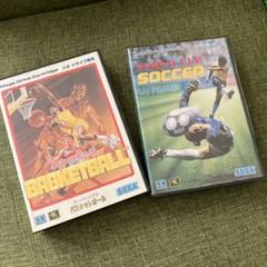 メガドライブ　ソフト　バスケットボール／サッカー メガドライブソフトバスケットボール／サッカー