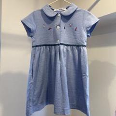 ファミリア　鹿の子素材　ワンピース　110