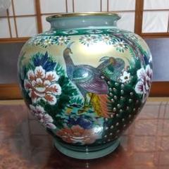 花瓶 九谷焼 勇峰 素敵です レア