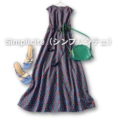 IENA取扱♪B.C STOCKS　シンプリシテェノースリーブワンピースのサムネイル