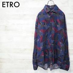 ETRO パッチワークプリントシャツ-42