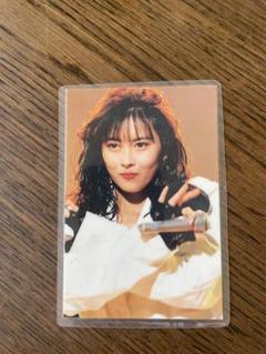 当時物　中山美穂　ブロマイド　ラミネートカード