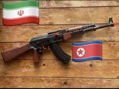 レア AK47 エアガン ナーフ 英才教育トイガン　薬莢飛ぶ式　イラン北朝鮮 レア AK47 エアガン ナーフ 英才教育トイガン 薬莢飛ぶ式 イラン