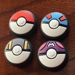 Switch スティックカバー　ポケモン　モンスターボール