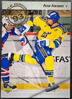 1992-93 Upper Deck Peter Forsberg #595のサムネイル