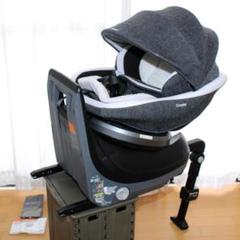 美品 Combi360度回転クルムーヴ スマートISOFIXエッグショック新生児