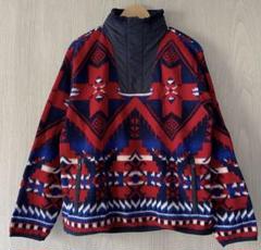未使用 ポロラルフローレン ネイティブ プラッド フリンジジャケット コート POLO RALPH LAUREN - 未使用 ポロラルフローレン ネイティブ