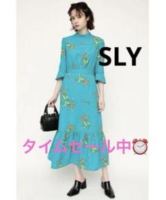 ✨美品✨SLY スライ　FLOWER STAND DRESS ロングワンピース