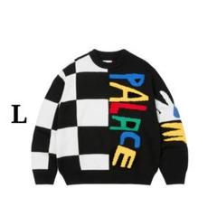 palace skateboards vesuvio knit blue - メルカリ