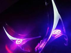 最終価格【フルカラー】50プリウス　前期　加工ヘッドライト　イカリング フルカラー】50プリウス 前期 加工ヘッドライト イカリング