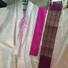 袖丈115Cm裄丈68Cm着丈138Cm～振り袖の長襦袢～おしゃれ襟～ 伊達締め 袖丈115Cm裄丈68Cm着丈138Cm～振り袖の長襦袢～おしゃれ襟