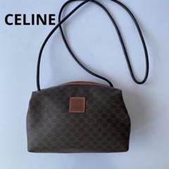 希少 美品 vintage CELINE マカダム トリオンフ ショルダーバッグ