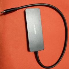 ELECOM U3H-MH3006B 黒 ディスプレイアダプタ　本体のみ