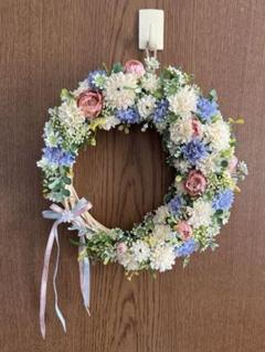 ナチュラルフラワーリース 小花のリース