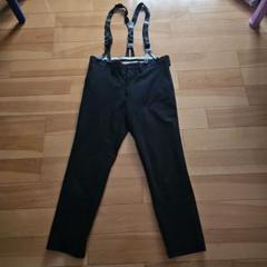 Y'sのサスペンダー付サルエルパンツ Y'sのサスペンダー付サルエルパンツ つきたて