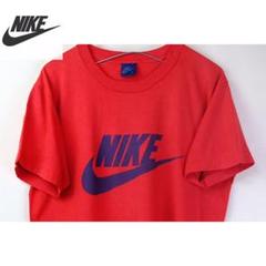 80s USA製 NIKE ナイキ 紺タグ Tシャツ ヴィンテージ ビッグロゴ