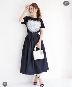 obli オブリ　ハートチュールTシャツ　未使用 2025年最新】OBLI Tシャツ・カットソーの人気アイテム - メルカリ