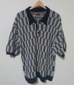 Needles Polo Sweater-Arrow ブラック サイズM Needles Paper Polo Sweater B+W Arrow – Neighbour