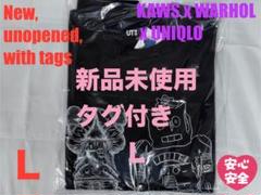 L☆新品☆UNIQLO×KAWS＋WARHOL カウズ+ウォーホル UT1