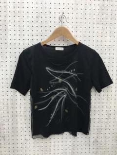 フェアリーグランジ　エスニックコア　レトロ古着 チュールレイヤードTシャツ