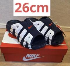 【新品】Nike Air More Uptempo Slide ネイビー26cm
