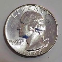 1984 D ワシントンクォーターダラー25セント銀貨 クォーターダラー ワシントン 1984 - Etsy 日本