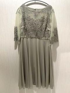袖付きコード刺繍レースワンピース Dorry Doll(ドリードールドレス）