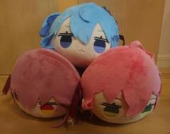 ホロライブ　星街すいせい　寝そべりぬいぐるみ　まとめ売り ホロライブ 星街すいせい 寝そべりぬいぐるみ 10点セット