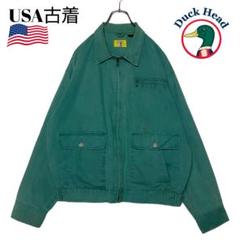 DRI DUCK 00s ジップアップダックジャケット　ピンク　L 短丈　古着 DRI DUCK 00s ジップアップダックジャケット ピンク L 短丈 古着