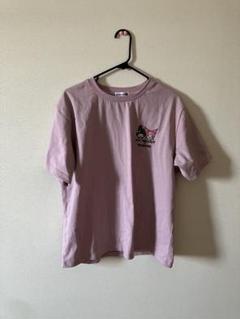 GRL サンリオキャラクターズ マイメロディ&クロミアニバーサリー刺繍Tシャツ