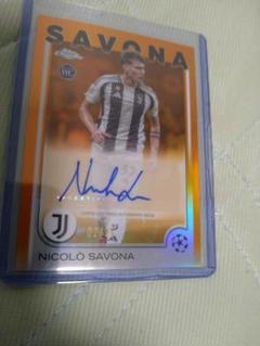 24-25 CHROME AUTO NICOLO SAVONA 25枚限定