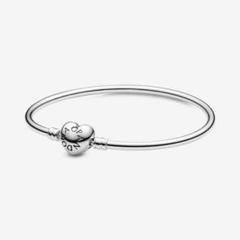 【PANDORA】オーガニック シェイプ バングル 17cm PANDORA】オーガニック シェイプ バングル 17cm