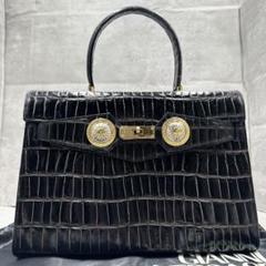 【良品】ヴェルサーチ　クロコ ハンドバッグ　2WAY　ショルダー　メデューサ金具 楽天市場】【バッグ】VERSACE ヴェルサーチ ベルサーチ