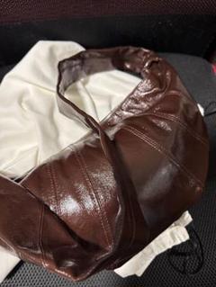 (16日まで値段)LEMAIRE ルメールショルダーバックMサイズチョコブラウン