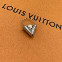 ！美品！　ルイヴィトン　ピアス　V シルバー