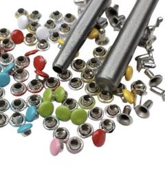 120pcs 3 / 4mmタイニーリベット パンチングツール