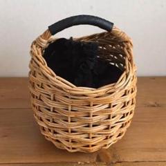 【Flea Store Vegetal】かごバッグ/Forest/ Flea Store Vegetal（フリーストアベジタル）の「【Flea Store