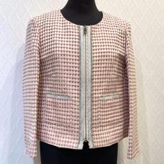 MAX&Co. マックス アンド コー ピンク ノーカラージャケット MAX&Co. マックス アンド コー ピンク ノーカラージャケット