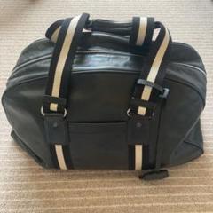 バリー2WAYバッグ 黒 ユニセックス ボストンバッグ BALLY 中古